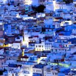 Explore the blue streets of Chefchaouen on your tour from Tangier to Marrakech, immersing in its vibrant culture and scenic beauty.