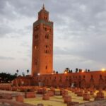 Beautiful view of Marrakech during the 5 Day Tour from Fes to Marrakech, showcasing the vibrant culture and architecture.