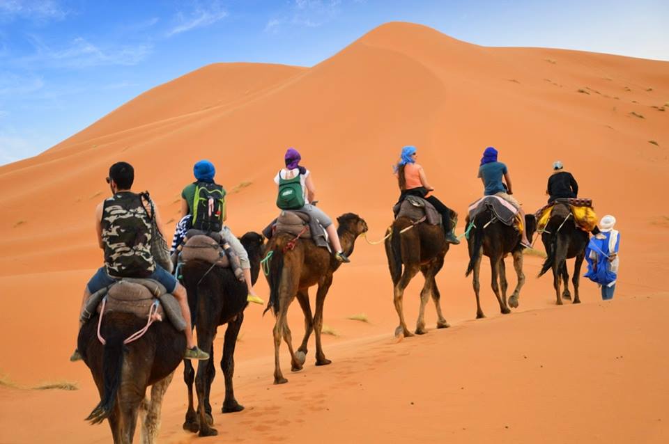 3 days tour to Merzouga desert from Errachidia, camel ride at sunset in the Sahara